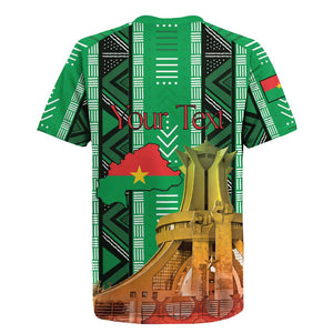 Burkina Faso Martyrs Day Personalized Rugby Jersey Monument des Heros Nationaux - African Pride