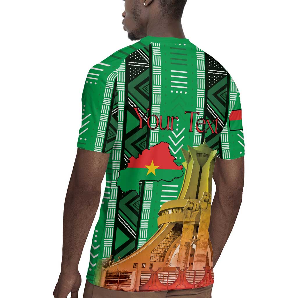 Burkina Faso Martyrs Day Personalized Rugby Jersey Monument des Heros Nationaux - African Pride