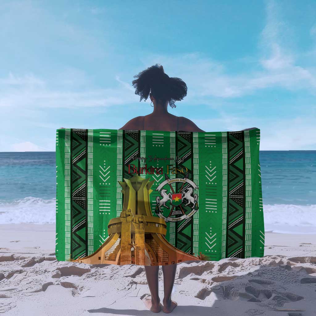 Burkina Faso Martyrs Day Sarong Monument des Heros Nationaux - African Pride