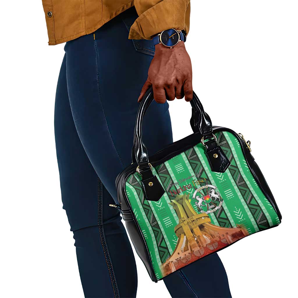 Burkina Faso Martyrs Day Shoulder Handbag Monument des Heros Nationaux - African Pride