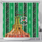 Burkina Faso Martyrs Day Shower Curtain Monument des Heros Nationaux - African Pride