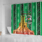 Burkina Faso Martyrs Day Shower Curtain Monument des Heros Nationaux - African Pride