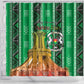 Burkina Faso Martyrs Day Shower Curtain Monument des Heros Nationaux - African Pride
