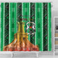 Burkina Faso Martyrs Day Shower Curtain Monument des Heros Nationaux - African Pride