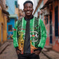 Burkina Faso Martyrs Day Personalized Sleeve Zip Bomber Jacket Monument des Heros Nationaux - African Pride