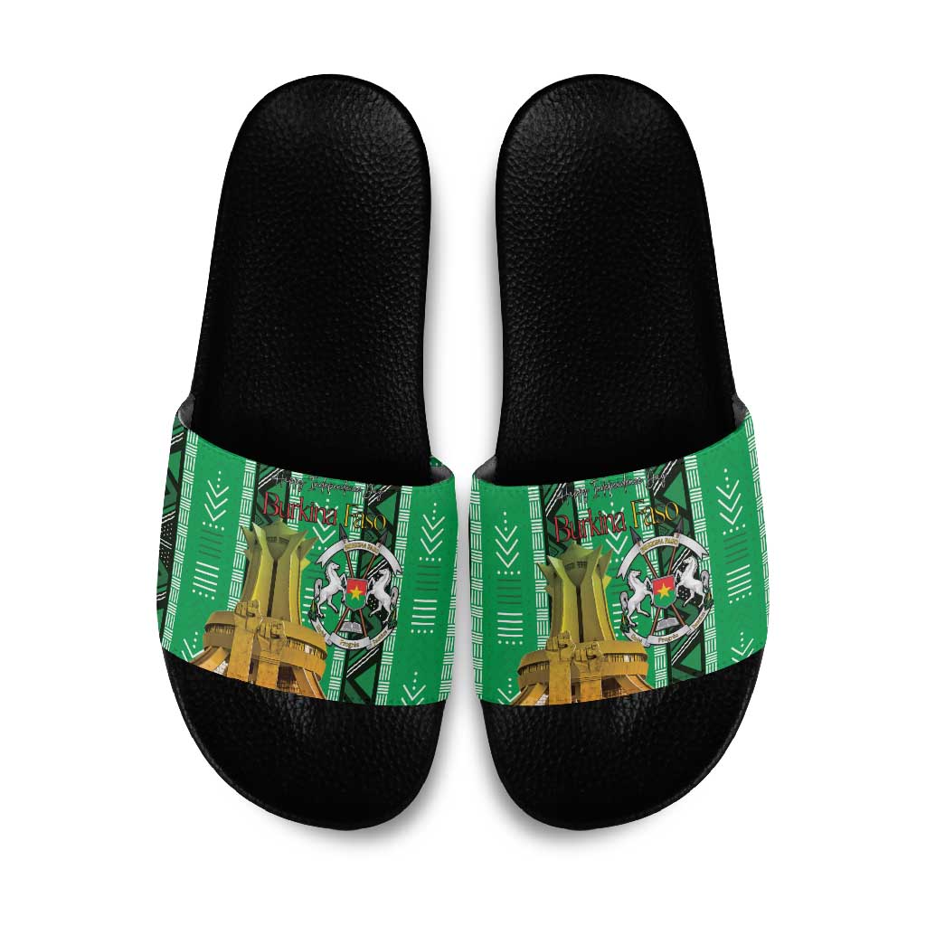 Burkina Faso Martyrs Day Slide Sandals Monument des Heros Nationaux