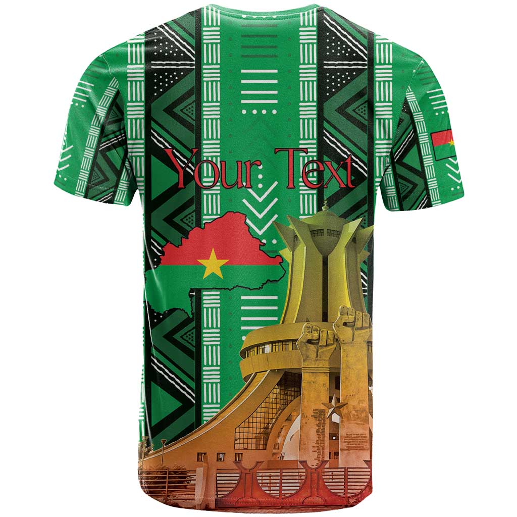 Burkina Faso Martyrs Day Personalized T shirt Monument des Heros Nationaux - African Pride
