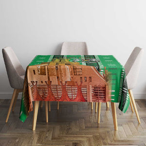 Burkina Faso Martyrs Day Tablecloth Monument des Heros Nationaux - African Pride