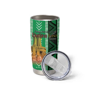 Burkina Faso Martyrs Day Personalized Tumbler Cup Monument des Heros Nationaux - African Pride
