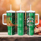 Burkina Faso Martyrs Day Personalized Tumbler With Handle Monument des Heros Nationaux - African Pride