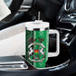 Burkina Faso Martyrs Day Personalized Tumbler With Handle Monument des Heros Nationaux - African Pride