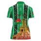 Burkina Faso Martyrs Day Personalized Women Polo Shirt Monument des Heros Nationaux - African Pride