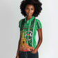 Burkina Faso Martyrs Day Personalized Women Polo Shirt Monument des Heros Nationaux - African Pride