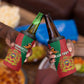 Personalised Afro Morocco 4 in 1 Can Cooler Tumbler Happy Proclamation Day - African Pattern