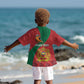 Personalised Afro Morocco Kid Hawaiian Shirt Happy Proclamation Day - African Pattern