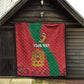 Personalised Afro Morocco Quilt Happy Proclamation Day - African Pattern