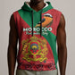 Personalised Afro Morocco Sleeveless Hoodie Happy Proclamation Day - African Pattern - African Pride