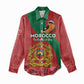 Personalised Afro Morocco Women Casual Shirt Happy Proclamation Day - African Pattern LT15