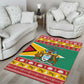 Afro Guyana Christmas Area Rug Mix Coat Of Arms