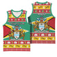 Afro Guyana Christmas Basketball Jersey Mix Coat Of Arms - African Pride