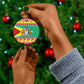 Afro Guyana Christmas Ceramic Ornament Mix Coat Of Arms