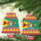 Afro Guyana Christmas Ceramic Ornament Mix Coat Of Arms