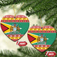 Afro Guyana Christmas Ceramic Ornament Mix Coat Of Arms