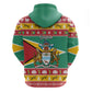 Afro Guyana Christmas Hoodie Mix Coat Of Arms