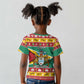 Afro Guyana Christmas Kid T shirt Mix Coat Of Arms