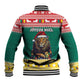 Cameroon Christmas Baseball Jacket Lion African Santa