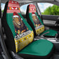 Cameroon Christmas Car Seat Cover Lion African Santa