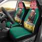 Cameroon Christmas Car Seat Cover Lion African Santa