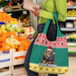 Cameroon Christmas Grocery Bag Lion African Santa