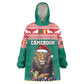 Cameroon Christmas Kid Wearable Blanket Hoodie Lion African Santa