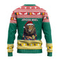 Cameroon Christmas Ugly Christmas Sweater Lion African Santa