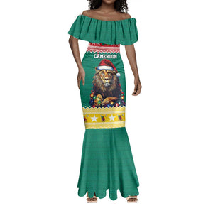 Cameroon Christmas Mermaid Dress Lion African Santa