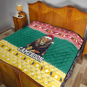 Cameroon Christmas Quilt Lion African Santa