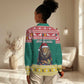 Cameroon Christmas Women Casual Shirt Lion African Santa LT15
