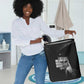 African America Heroes Malcolm X Laundry Basket By Any Means Necessary - African Pride