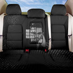 African America Heroes Malcolm X Back Car Seat Cover By Any Means Necessary - African Pride