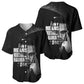 African America Heroes Malcolm X Baseball Jersey By Any Means Necessary LT15