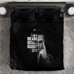 African America Heroes Malcolm X Bedding Set By Any Means Necessary - African Pride