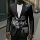 Malcolm X El-Hajj Malik El-Shabazz Blazer By Any Means Necessary