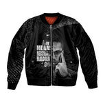 African America Heroes Malcolm X Bomber Jacket By Any Means Necessary - African Pride
