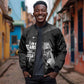 African America Heroes Malcolm X Bomber Jacket By Any Means Necessary - African Pride