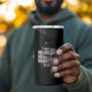 African America Heroes Malcolm X 4 in 1 Can Cooler Tumbler By Any Means Necessary - African Pride