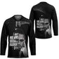 Malcolm X El-Hajj Malik El-Shabazz Hockey Jersey By Any Means Necessary