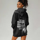 African America Heroes Malcolm X Hoodie Dress By Any Means Necessary - African Pride