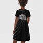 African America Heroes Malcolm X Kid Short Sleeve Dress By Any Means Necessary - African Pride