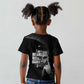 African America Heroes Malcolm X Kid T shirt By Any Means Necessary - African Pride